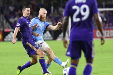 Orlando City 26 Temmuz 2018 'de Florida Exploria Stadyumu' nda NYC FC 'ye ev sahipliği yaptı. Fotoğraf: Marty Jean-Louis