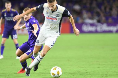 Orlando City SC 1 Eylül 2018 'de Florida Exploria Stadyumu' nda Philadelphia Union 'a ev sahipliği yaptı..