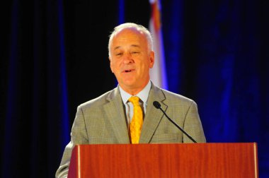 Florida Valisi Rick Scott 13 Ekim 2015 'te Orlando Florida' daki İnanç Sempozyumu 'nda konuşma yapacak. Fotoğraf: Marty Jean-Louis