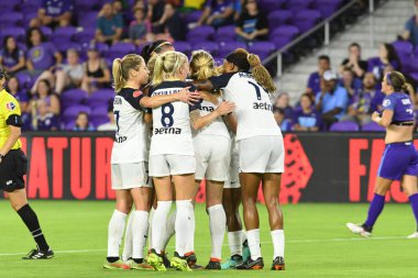 Orlando Pride, 23 Mayıs 2018 'de Orlando Florida' daki Exploria Stadyumu 'nda Kuzey Carolina Cesareti' ne ev sahipliği yapmaktadır..  