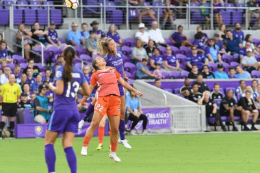 Orlando Pride 28 Haziran 2018 tarihinde Orlando City Stadyumu 'nda Houston Dash' e ev sahipliği yaptı. Fotoğraf: Marty Jean-Louis