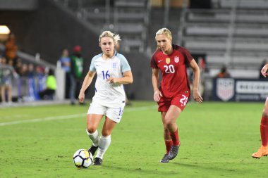 ABD, 7 Mart 2018 tarihinde Orlando City Stadyumu 'ndaki SheBelives Kupası' nda İngiltere ile karşı karşıya geldi.. 