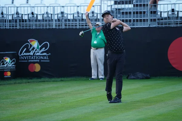 Durante 2020 Arnold Palmer Convite Grupos Primeira Rodada Bay Hill — Fotografia de Stock