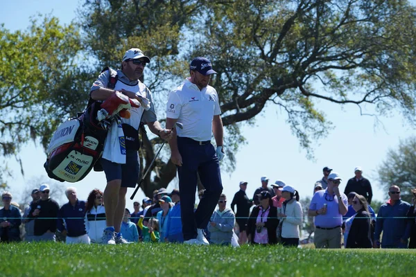 Podczas Trzeciej Rundy Zawodowej Arnold Palmer Bay Hill Club Lodge — Zdjęcie stockowe