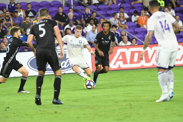 Orlando City SC 14 Ağustos 2019 Çarşamba günü Exploria Stadyumu 'nda Sporting Kansas SC' ye ev sahipliği yaptı.. 