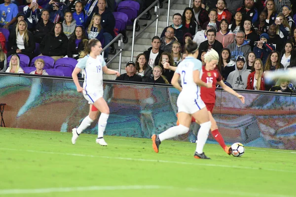 ABD, 7 Mart 2018 tarihinde Orlando City Stadyumu 'ndaki SheBelives Kupası' nda İngiltere ile karşı karşıya geldi..
