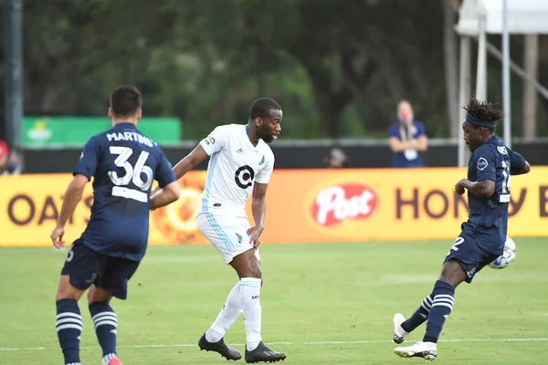 Sporting Kansas City Face Minnesota United Podczas Mls Powraca Turniej — Zdjęcie stockowe