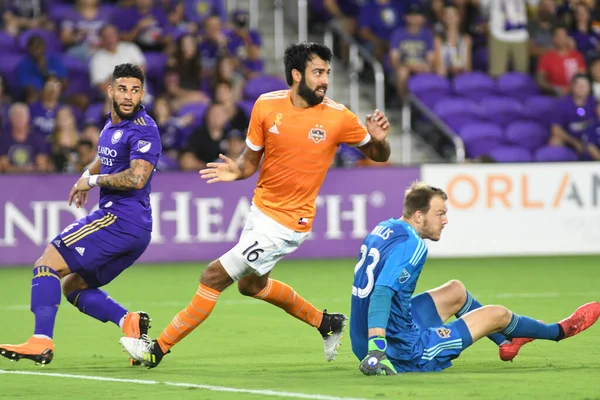 Orlando City SC, 22 Eylül 2018 'de Florida Exploria Stadyumu' nda Houston Dynamo 'yu ağırladı..