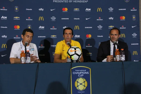 Paris Saint-Germain, Tottenham Hotspur 'a karşı 22 Temmuz 2017' de Orlando Florida 'daki Citrus Bowl' da.   