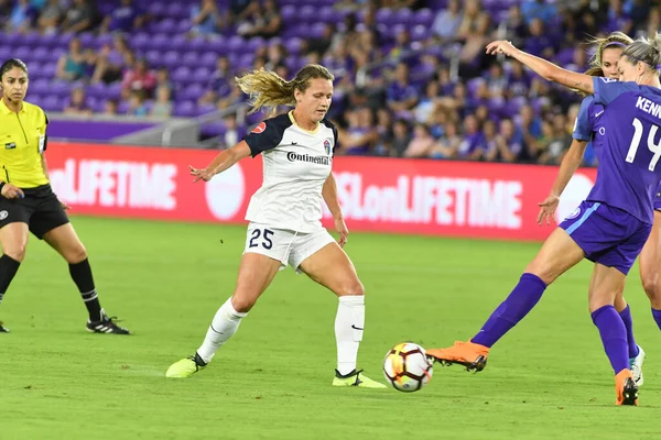 Orlando Pride Gastgeber Der North Carolina Courage Exploria Stadium Mai — Stockfoto