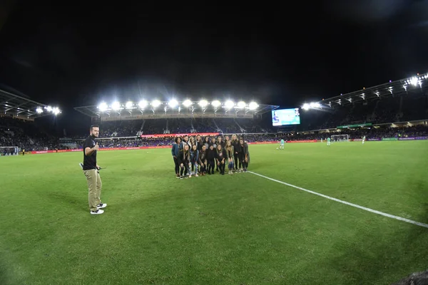 Orlando City Gospodarz Minnesota United Orlando City Stadium Orlando Floryda — Zdjęcie stockowe