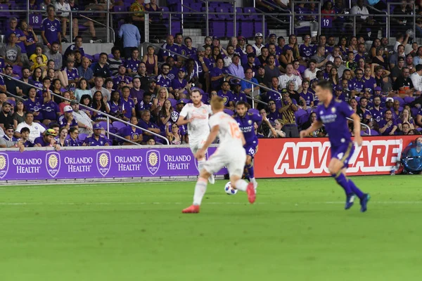 Orlando City SC, 24 Ağustos 2018 'de Florida Exploria Stadyumu' nda Atlanta United 'a ev sahipliği yaptı.