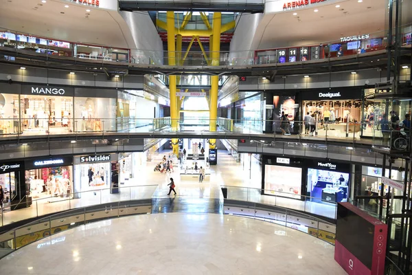 Uitzicht Een Interieur Winkelcentrum — Stockfoto