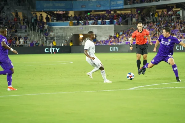 Orlando City Värd För Philadelphia Union Exploria Stadium Orlando Florida — Stockfoto