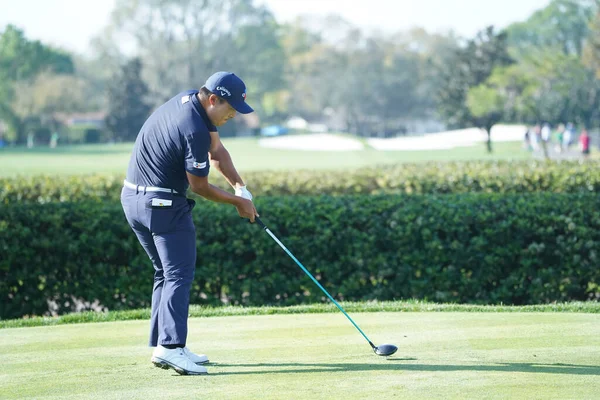 Během Roku 2020 Arnold Palmer Invitational First Groupings Bay Hill — Stock fotografie