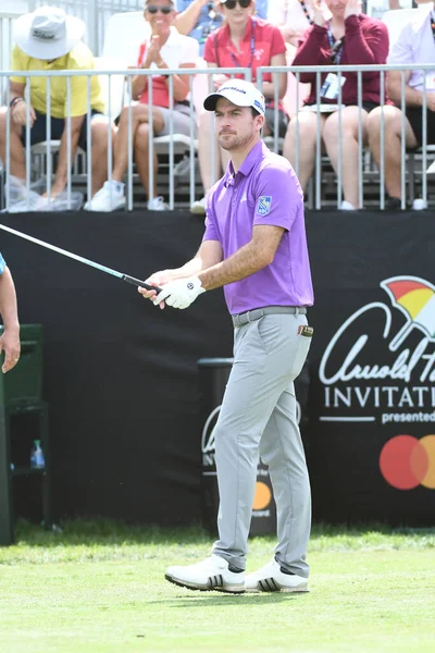 Bubba Watson Durante Las Agrupaciones Invitacionales Primera Ronda Arnold Palmer — Foto de Stock