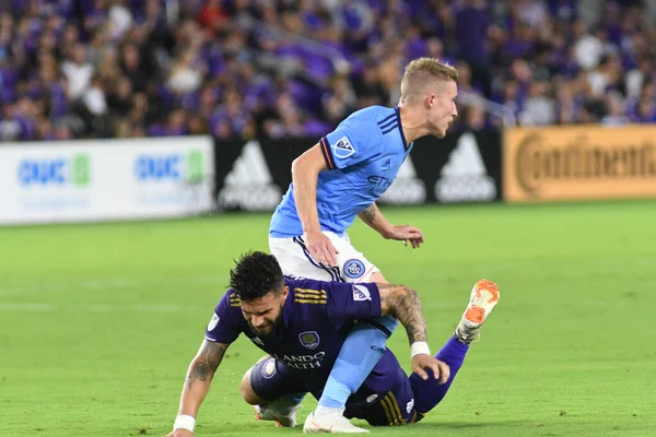 Orlando City 26 Temmuz 2018 'de Florida Exploria Stadyumu' nda NYC FC 'ye ev sahipliği yaptı. Fotoğraf: Marty Jean-Louis