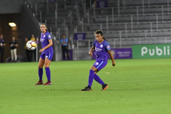 Orland Pride Ospita Chicago Red Stars All Exploria Stadium Agosto — Foto Stock