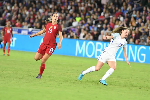 ABD, 7 Mart 2018 tarihinde Orlando City Stadyumu 'ndaki SheBelives Kupası' nda İngiltere ile karşı karşıya geldi..  