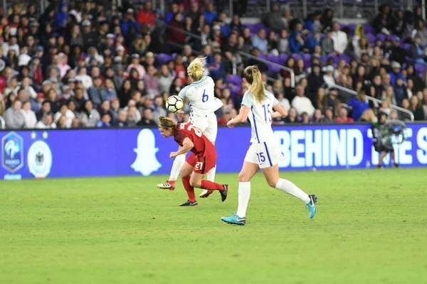 ABD, 7 Mart 2018 tarihinde Orlando City Stadyumu 'ndaki SheBelives Kupası' nda İngiltere ile karşı karşıya geldi..  