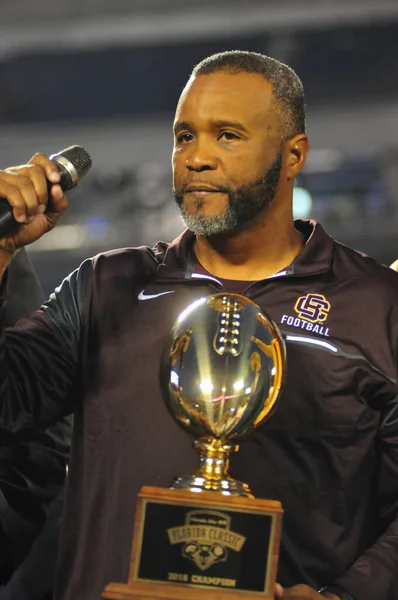 Florida Chřestýši Čelí Bethune Cookman Wildcats Durig Florida Classics Stadionu — Stock fotografie