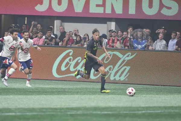 Mls All Star Juventus Het Mercedez Benz Stadion Atlanta Georgia — Stockfoto