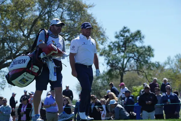 Podczas Trzeciej Rundy Zawodowej Arnold Palmer Bay Hill Club Lodge — Zdjęcie stockowe