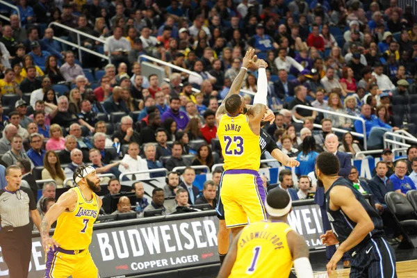 Orlando Magic Empfängt Mittwoch Dezember 2019 Die Lakers Amway Center — Stockfoto