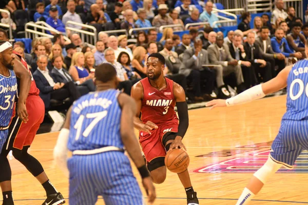 Orlando Magic Házigazda Miami Heat Amway Center Orlando Florida Október — Stock Fotó