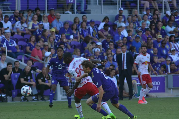 Orlando City Jest Gospodarzem New York Red Bulls Citrus Bowl — Zdjęcie stockowe