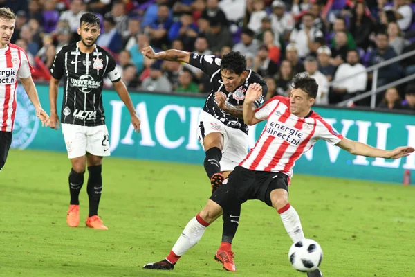 Korintliler, 10 Ocak 2018 'de Orlando City Stadyumu' nda düzenlenen Florida Kupası 'nda PSV Eindhoven' a karşı.. 