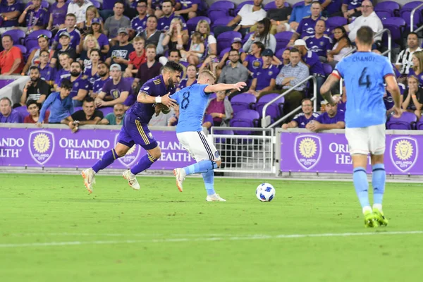 Orlando City 26 Temmuz 2018 'de Florida Exploria Stadyumu' nda NYC FC 'ye ev sahipliği yaptı. Fotoğraf: Marty Jean-Louis