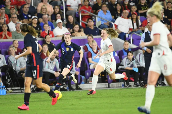 5 Mart 2020 'de Orlando Florida' daki Exploria Stadyumu 'nda düzenlenen 2020 SheBelieves Kupası' nda ABD - İngiltere Karşılaşması 
