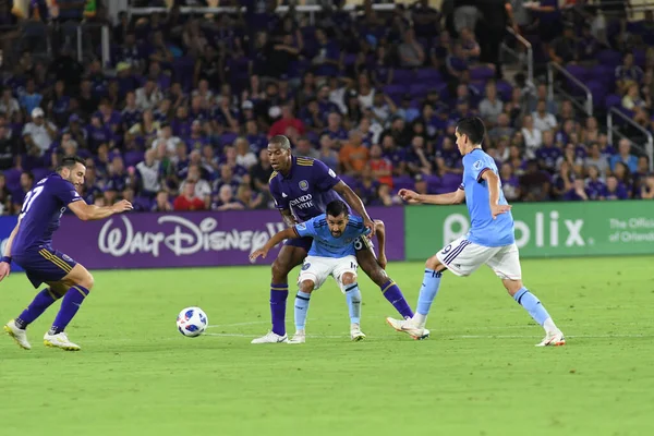 Orlando City 26 Temmuz 2018 'de Florida Exploria Stadyumu' nda NYC FC 'ye ev sahipliği yaptı. Fotoğraf: Marty Jean-Louis