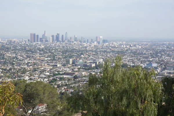 Los Angeles Tepeleri Şehir Manzarası — Stok fotoğraf