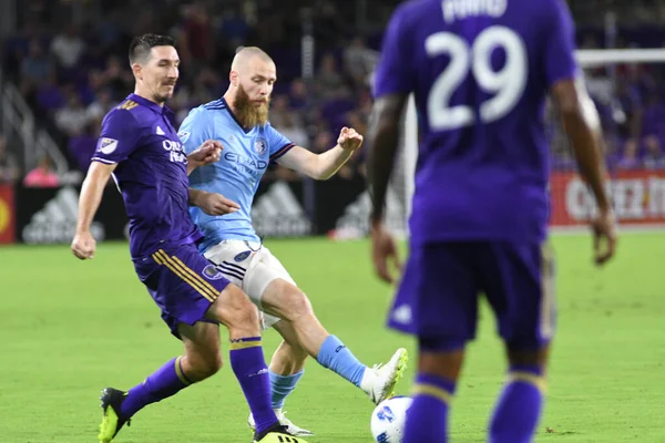 Orlando City 26 Temmuz 2018 'de Florida Exploria Stadyumu' nda NYC FC 'ye ev sahipliği yaptı. Fotoğraf: Marty Jean-Louis