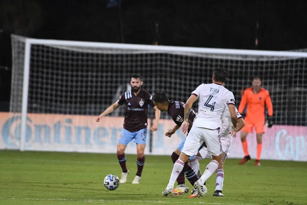 Real Salt Lake, 12 Temmuz 2020 'de Orlando Florida' da düzenlenen MLS Sırt Turnuvası sırasında Colorado Rapids ile karşı karşıya.