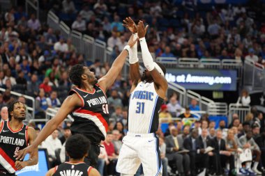 Orlando Magic 2 Mart 2020 tarihinde Orlando Florida 'daki Amway Center' da Portland Trailblazers 'a ev sahipliği yaptı.. 