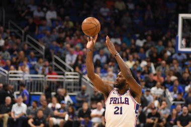 Orlando Magic, Philadelphia 76ers 'ı 14 Kasım 2018' de Orlando Florida 'daki Amway Center' da ağırlıyor..