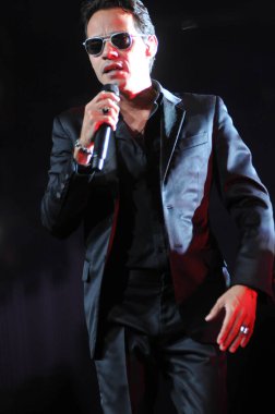 Latin şarkıcı Marc Anthony 5 Ekim 2014 'te Orlando Florida' daki Amway Center 'da konser verdi..  