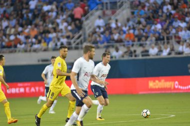 Paris Saint-Germain, Tottenham Hotspur 'a karşı 22 Temmuz 2017' de Orlando Florida 'daki Citrus Bowl' da.  