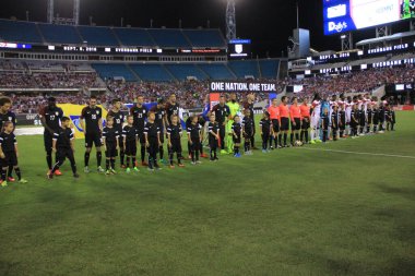 ABD Futbol Takımı 6 Eylül 2016 'da Jacksonville Florida EverBank Field' da Trinidad & Tobago 'ya ev sahipliği yaptı..