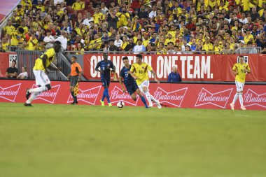 ABD Kolombiya 'ya karşı Raymond James Stadyumu' nda 11 Ekim 2018 'de.  