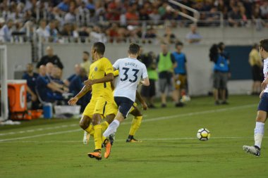 Paris Saint-Germain, Tottenham Hotspur 'a karşı 22 Temmuz 2017' de Orlando Florida 'daki Citrus Bowl' da.   