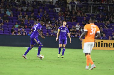 Orlando City SC, 22 Eylül 2018 'de Florida Exploria Stadyumu' nda Houston Dynamo 'yu ağırladı..