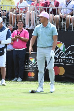 Bubba Watson, Orlando Florida 'daki Bay HIll Kulüp Lodge' da düzenlenen 2020 Arnold Palmer Birinci Tur Grupları sırasında 5 Mart 2020 