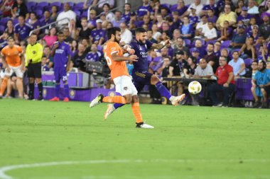 Orlando City SC, 22 Eylül 2018 'de Florida Exploria Stadyumu' nda Houston Dynamo 'yu ağırladı..