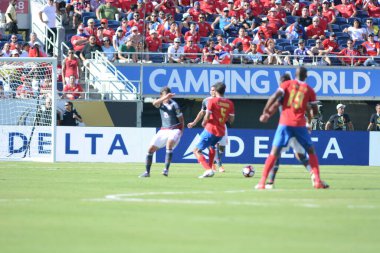Kosta Rika, Copa America Centenario sırasında Paraguay ile Orlando Florida 'daki Dünya Kampı Stadyumu' nda karşılaştı..