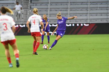 Orland Pride, 25 Ağustos 2018 'de Orlando Florida' daki Exploria Stadyumu 'nda Chicago Red Stars' a ev sahipliği yapıyor..  