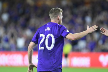 Orlando City 20 Şubat 2019 Çarşamba günü Orlando Fl 'daki Orlando City Stadyumu' nda New England 'a ev sahipliği yaptı.
